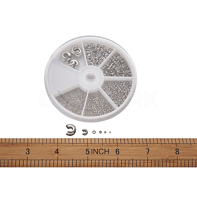 304 Stainless Steel Crimp Beads STAS-TA0004-11P-1