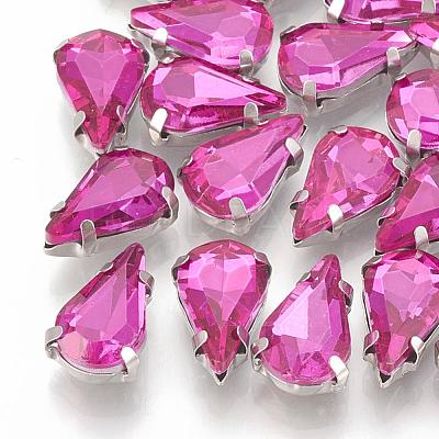 Sew on Rhinestone RGLA-T035-5x8mm-10-1
