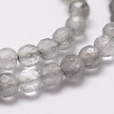 Natural Cloud Quartz Beads Strands G-G736-21-4mm-1