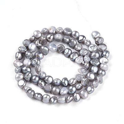 Natural Cultured Freshwater Pearl Beads Strands PEAR-N014-04I-1