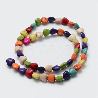 Synthetic Magnesite Bead Strands G-P228-85-1