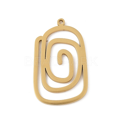 304 Stainless Steel Pendants LS-STAS-G355-08B-G-1