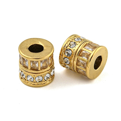 Ion Plating(IP) 304 Stainless Steel Beads STAS-U007-18B-G-1