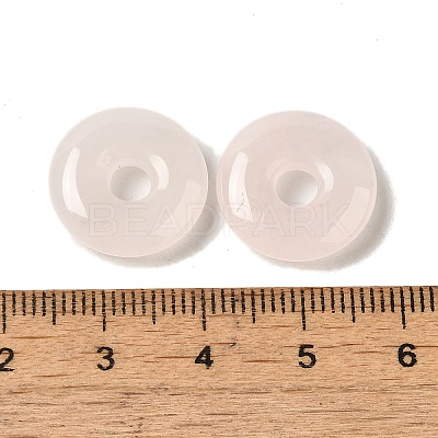 Natural Rose Quartz Pendants G-C066-02J-1