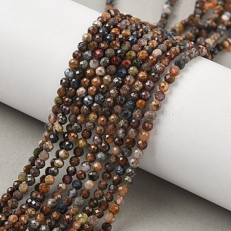 Natural Pietersute Beads Strands G-M449-A01-3mm-1