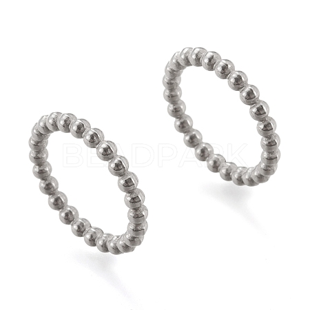 Tarnish Resistant 304 Stainless Steel Linking Rings STAS-L224-055A-P-1