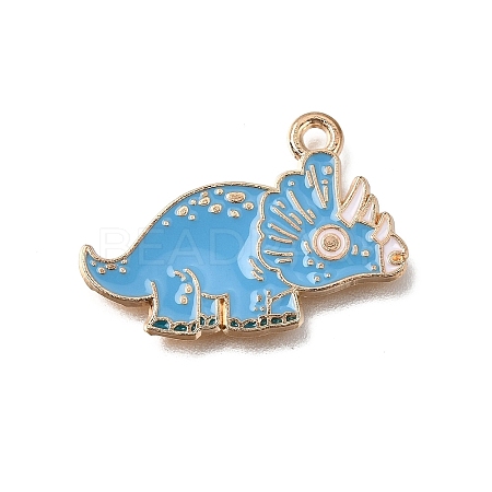 Alloy with Enamel Pendants AL-CBA9E11-01KCG-01-1