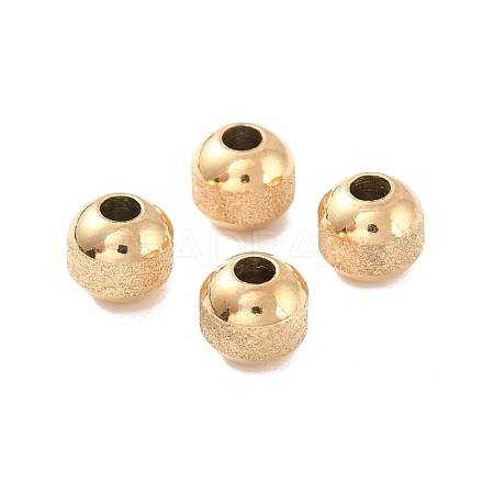 Ion Plating(IP) Textured 304 Stainless Steel Beads STAS-P306-01B-G-1