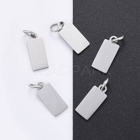 Tarnish Resistant 201 Stainless Steel Pendants STAS-S105-T633-1-6-1