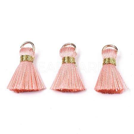 Handmade Polycotton(Polyester Cotton) Tassel Decorations FIND-R092-07-1