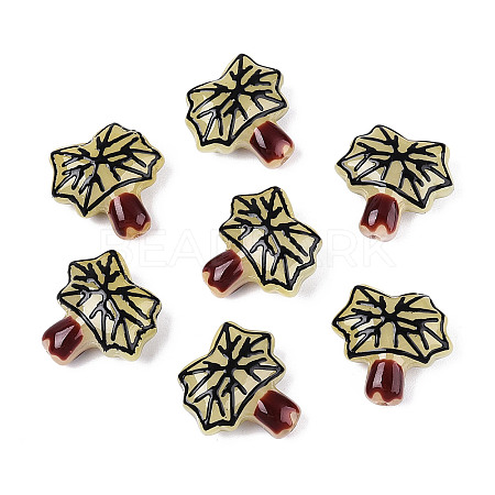 Handmade Lampwork Enamel Beads LAMP-T023-21B-1