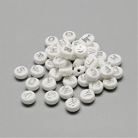 Plating Acrylic Beads SACR-S297-10-1