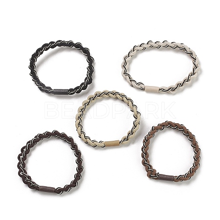 Nylon Elastic Hair Ties OHAR-G015-12-1