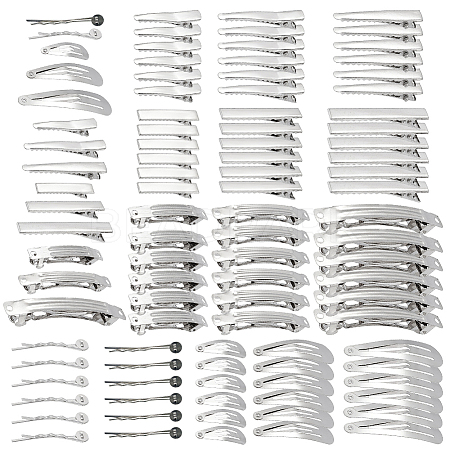 Iron Alligator & Snap Hair Clip Findings IFIN-PH0024-60P-1