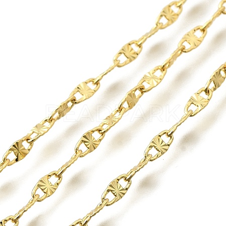 Brass Oval Link Chains CHC-B023-02G-1