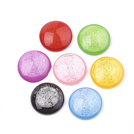 Resin Cabochons X-CRES-T008-20-M-1