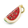 Brass Enamel Pendants LS-KK-L231-19G-2