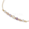 Natural stone constellation bracelet with 12 zodiac signs NR2952-10-3