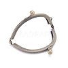 Iron Purse Frame Kiss Clasp Lock X-FIND-WH0052-91A-2