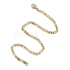 Ion Plating(IP) 304 Stainless Steel Figaro Chain Bracelets BJEW-L634-04A-G-4