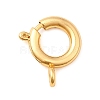 Brass Spring Ring Clasps KK-D407-20G-C-1
