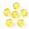 Transparent Acrylic Beads TACR-S146-8mm-09-2