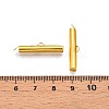 Iron Slide On End Clasp Tubes IFIN-R212-2.5cm-G-3
