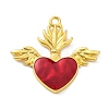 Alloy Enamel Pendants ENAM-P252-02G-1