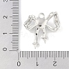 Rack Plating Alloy Pendants PALLOY-F018-21P-3