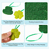 20Pcs 4 Styles Saint Patrick's Day Foam Pendant Decorations FIND-TA0010-96A-4