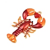 304 Stainless Steel Enamel Big Pendants X-STAS-I352-06G-2