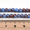 Baking Paint Glass Beads Strands DGLA-N003-4mm-C10-5