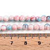 Baking Paint Glass Beads Strands DGLA-N003-4mm-C03-5