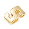 Number 5 Brass Beads KK-B167-B167-26G-05-2