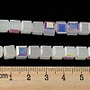 Electroplate Glass Beads Strands EGLA-M031-01A-HR11-4