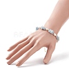 5Pcs 5 Style Natural Mixed Gemstone Chips & Pearl Beaded Bracelets Set for Women BJEW-JB08778-3