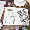 PVC Plastic Clear Stamps DIY-WH20051-009-5