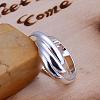 Simple Brass Rolling Finger Rings For Women RJEW-BB13013-7-2