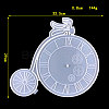 Penny Farthing Clock Wall Decoration Food Grade Silicone Molds SIMO-PW0001-415A-2