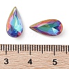 Glass Rhinestone Cabochons RGLA-L029-04C-BBLA-3