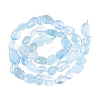 Natural Aquamarine Beads Strands X-G-R445-8x10-36-2
