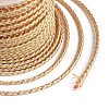 11M Polyester Braided Cord with Cotton Core & Metallic Thread OCOR-Z006-01-08-3