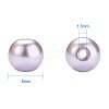 Eco-Friendly Dyed Glass Pearl Round Beads HY-BC0001-8mm-RB049-4