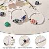 Adjustable Braided Nylon Cord Macrame Pouch Bracelet Making AJEW-SW00013-16-3