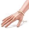 Adjustable Natural Pearl Beads Slider Bracelets BJEW-JB06531-02-3