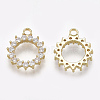 Cubic Zirconia Charms LS-KK-S348-149-1