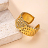 304 Stainless Steel Cuff Open Rings WG9BC70-01-2