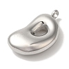 Non-Tarnish 304 Stainless Steel Pendants STAS-M017-08P-04-2