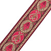 Ethnic Style Embroidery Polyester Ribbons SK-TAC0001-01-1