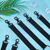 6Pcs Imitation Nylon with Alloy Ski Board Strap AJEW-HS0001-36-3